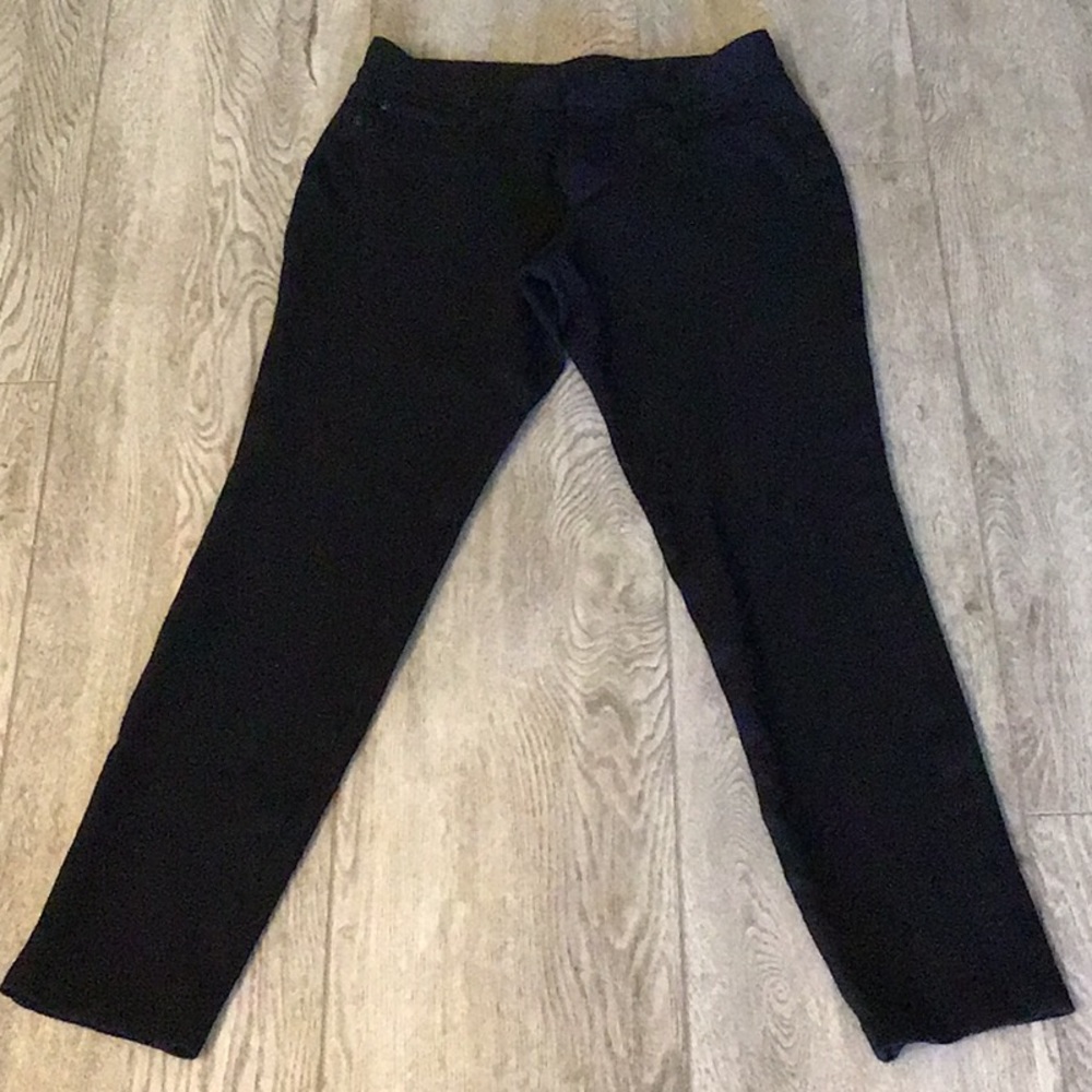 Chico’s ladies black jean cut pant EUC SZ 00 (xs)